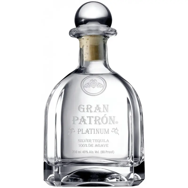 Текіла Gran Patron Platinum 100% Agave 40% 0.75 л, у подарунковому пакуванні - фото 2