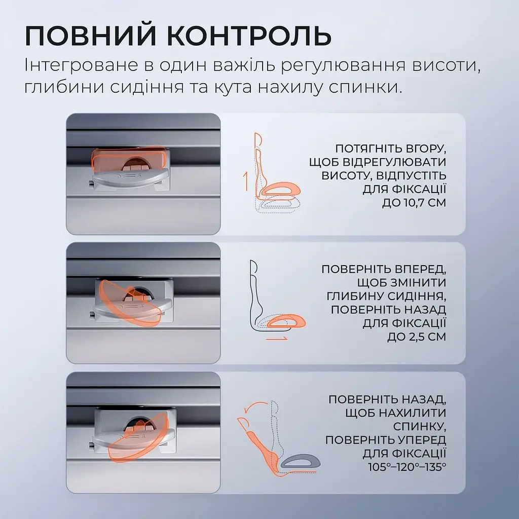 Офісне крісло Sihoo DORO C300 Pro Mesh White with footrest (DORO-C300-PRO-M102-JT) - фото 14