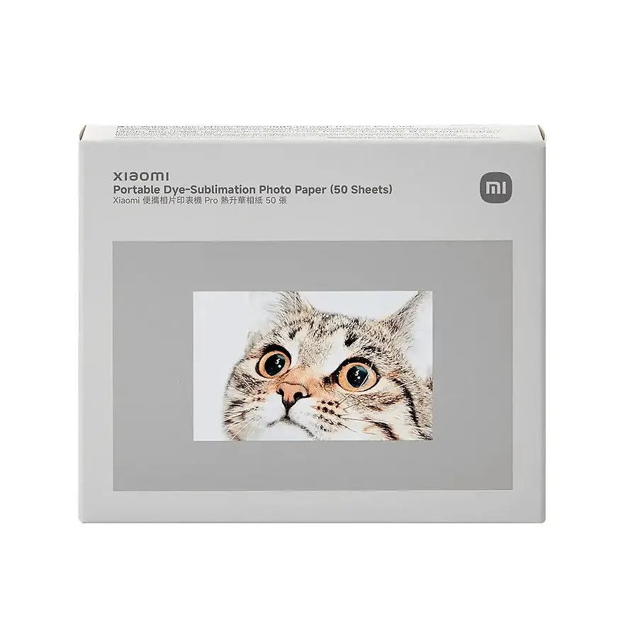 Фотопапір Xiaomi Portable Dye-Sublimation Photo Paper (50 Sheets) - фото 3