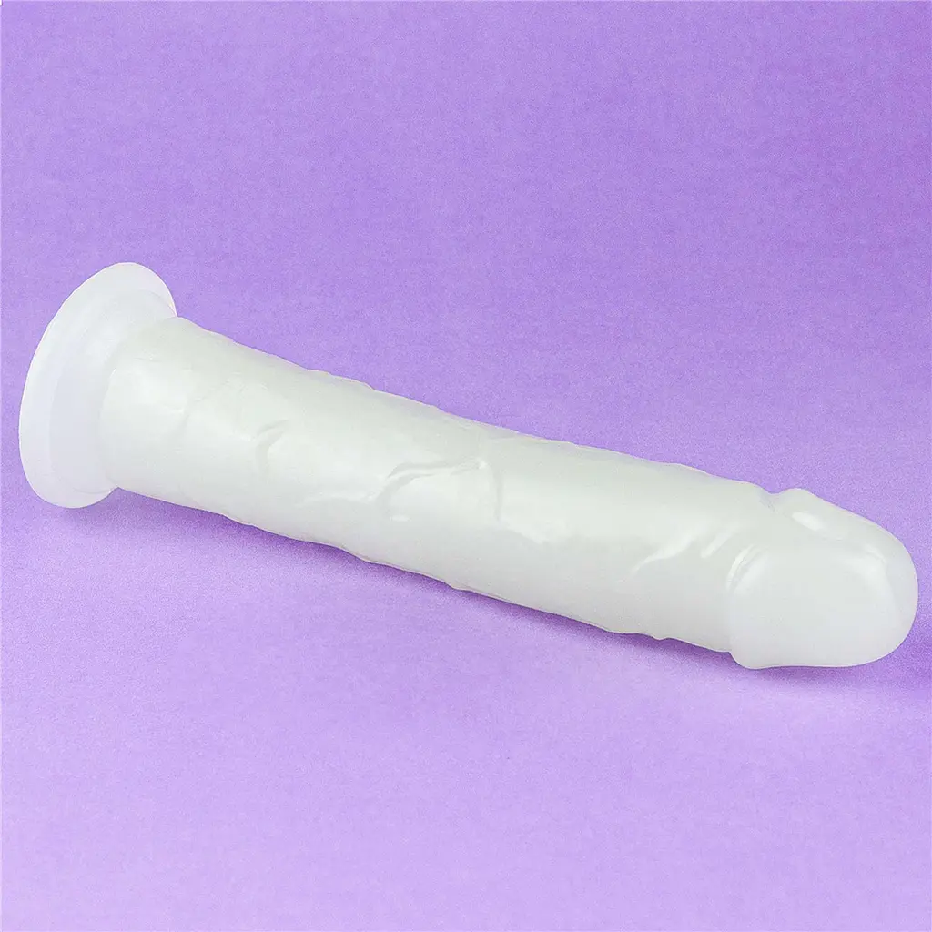 Фалоімітатор неоновий Lumino Play Dildo 21 см синій - фото 17