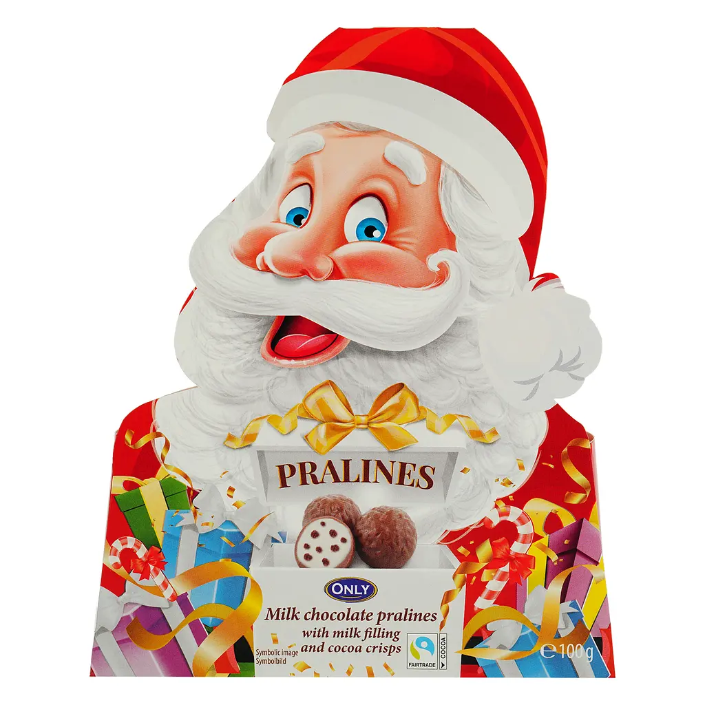 Молочные конфеты пралине Only Santa Claus 100 г - фото 2