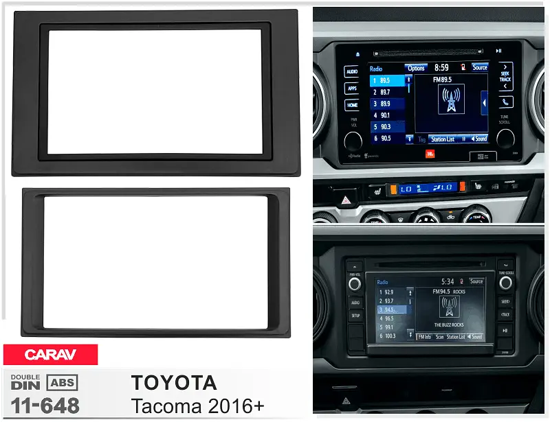 Переходная рамка Toyota Tacoma Carav 11-648 - фото 3