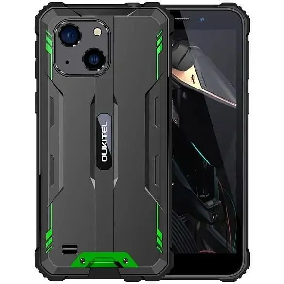 Смартфон Oukitel WP20 4/32Gb зелений 5.93 дюймів 6300 мАг - фото 6