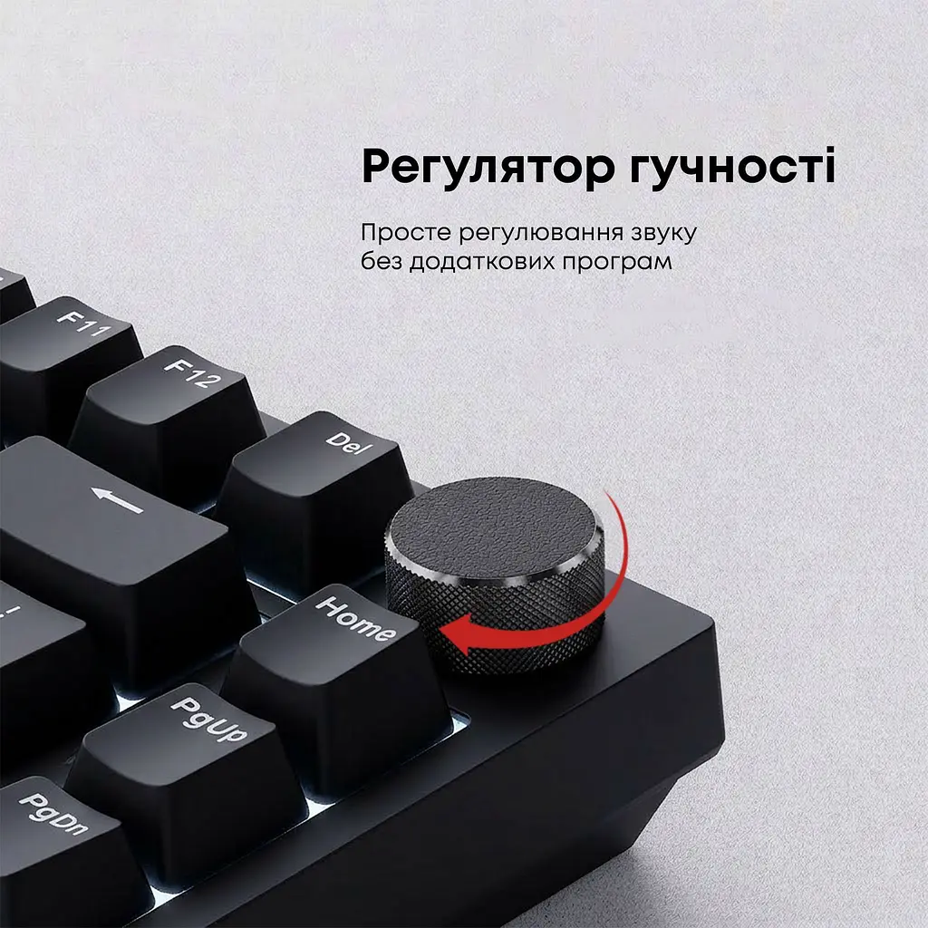 Клавіатура Ajazz AK820 Red Switch Black (AK820-R-B) [163665] - фото 16