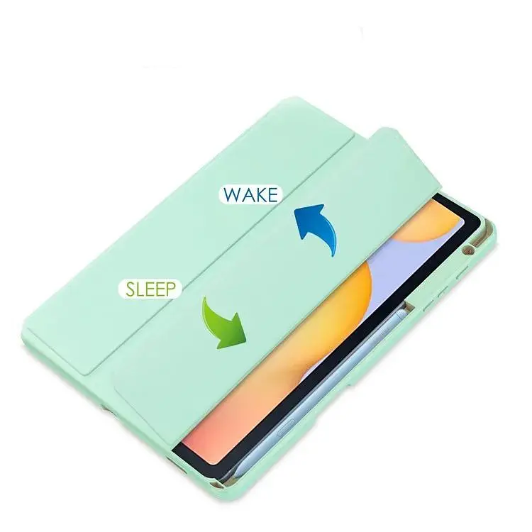Чехол-книжка BeCover Soft Edge с креплением для стилуса для Samsung Galaxy Tab S6 Lite -2024 10.4" P620/P625/P627 Green (710842) - фото 5