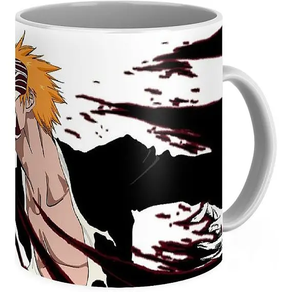 Кружка GeekLand Блич Bleach Ичиго на белом фоне BL.02.009 330 мл белая - фото 2