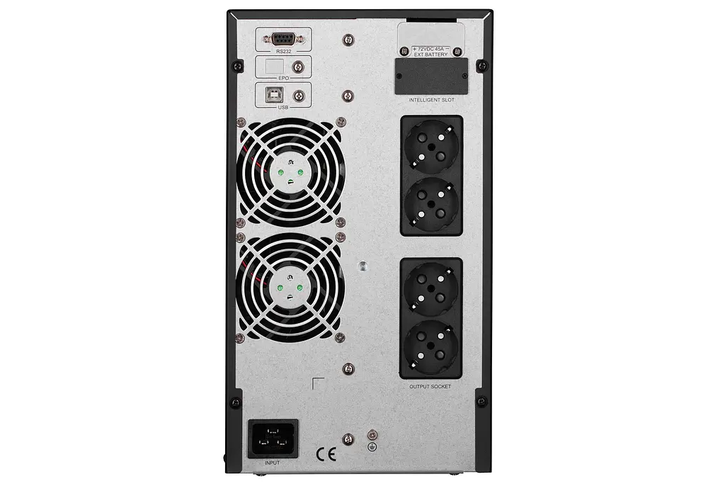 2E Джерело безперебійного живлення OD3000, 3000VA/2700W, LCD, USB, 4xSchuko - фото 3