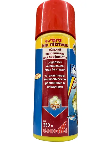 Рідкий наповнювач для біофільтру Sera Bio Nitrivec на 250 л 100 мл 03740 - фото 2