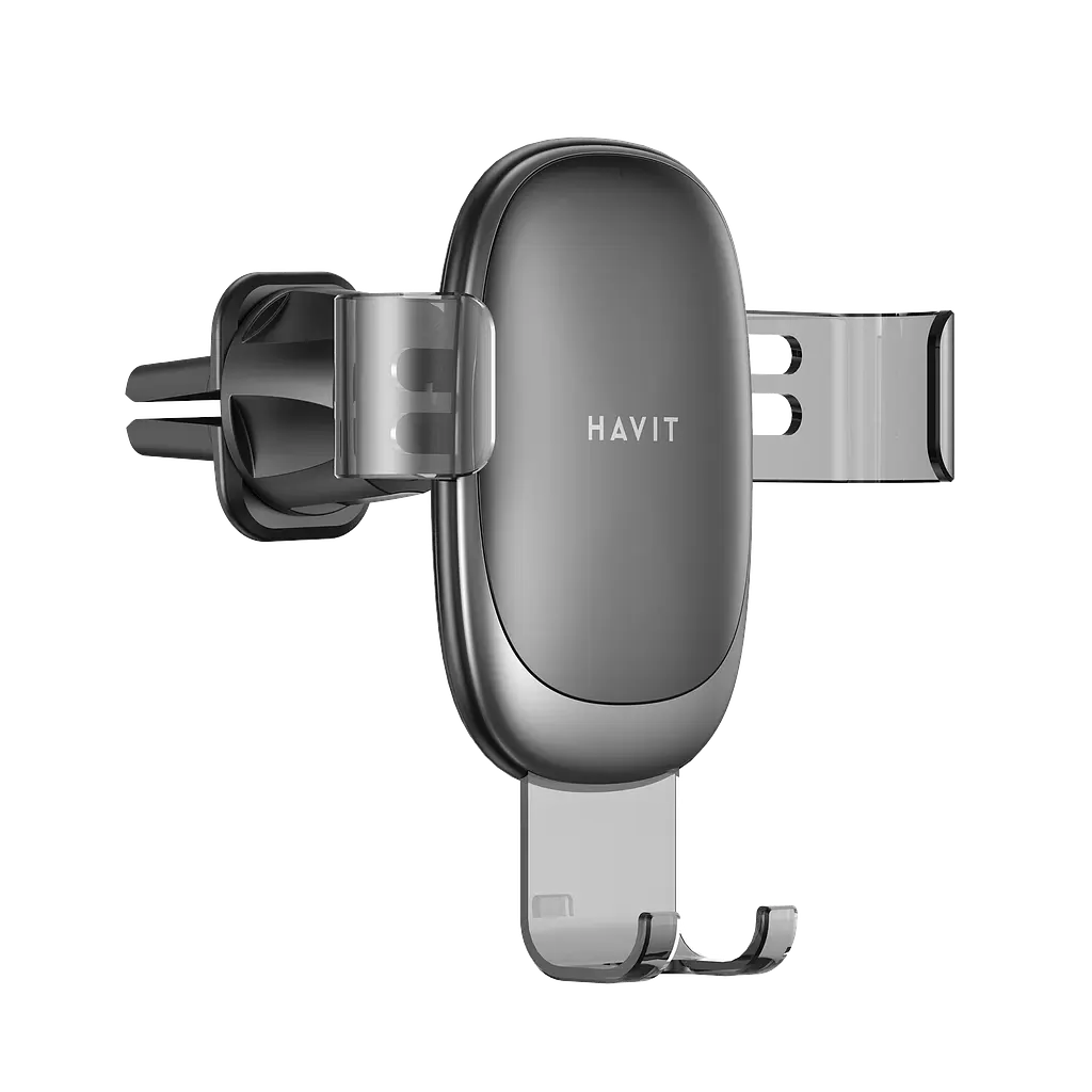 Автотримач для телефону на дефлектор HAVIT HV-HH002 Black HAVIT (27604-000) - фото 3