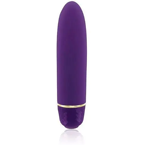 Вібропуль Rianne S Classique Vibe міні-вібратор 7 режимів чохол-косметичка Pride Deep Purple - фото 2