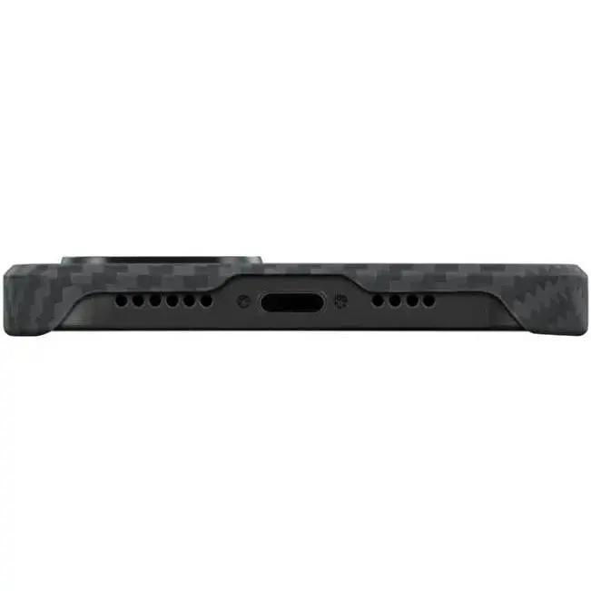 Чехол-накладка Pitaka MagEZ Case 3 Twill 1500D Black/Grey для iPhone 14 Plus (KI1401M) - фото 5
