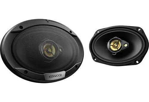 Автомобільна акустика Kenwood KFC-S6976 коаксіаль, 15х23см, 3 смуг, 80Вт, 87дБ, 44 - 18000Гц
