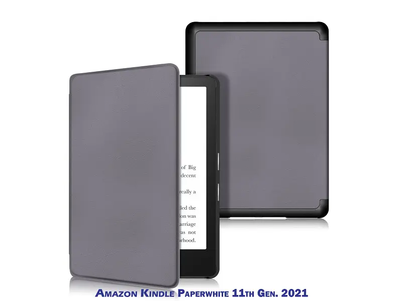 Чохол для електронної книги BeCover Smart Case для Amazon Kindle Paperwhite 11th Gen. 2021 Gray (707205) - фото 2