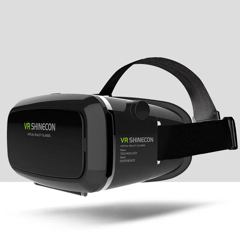 3D Окуляри віртуальної реальності VR Shinecon з Джойстиком пультом Blutooth Чорні - фото 3