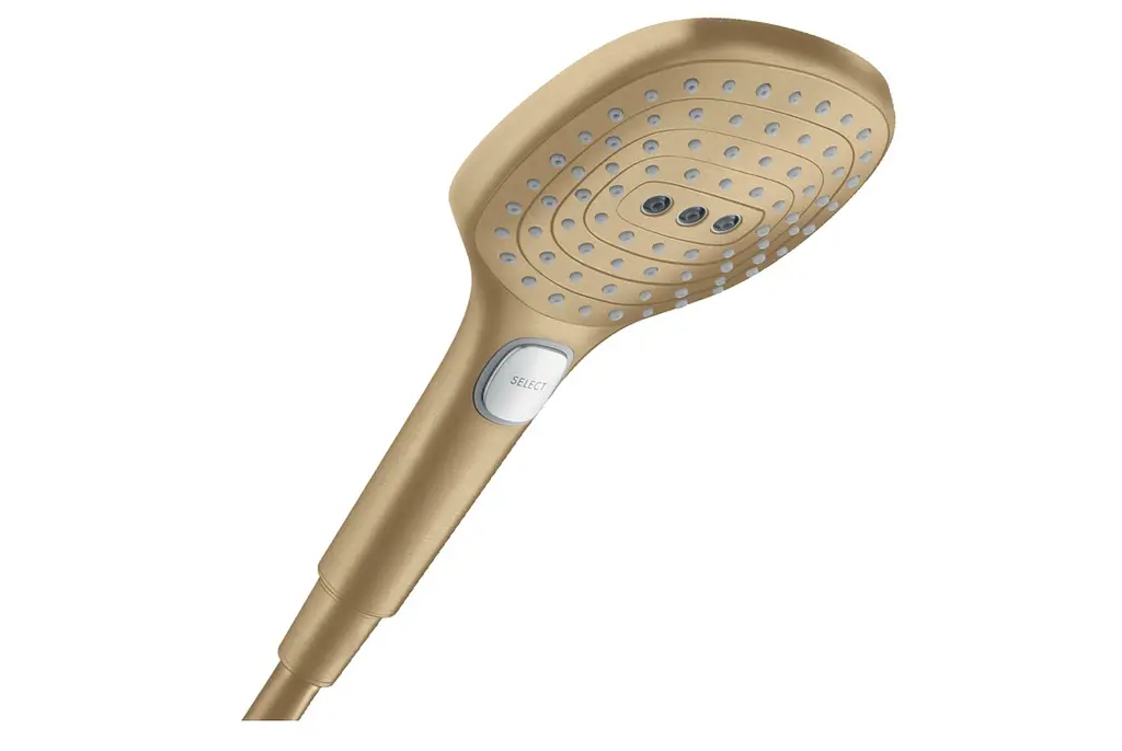 Ручний душ Hansgrohe Raindance Select E PowderRain 120 3jet P EcoSmart brushed bronze 28728140