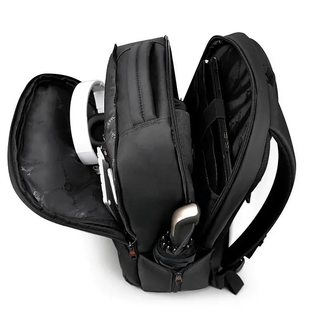 Рюкзак міський Tigernu T-B3032 XL 33л для ноутбука 19" Black (17046) - фото 4