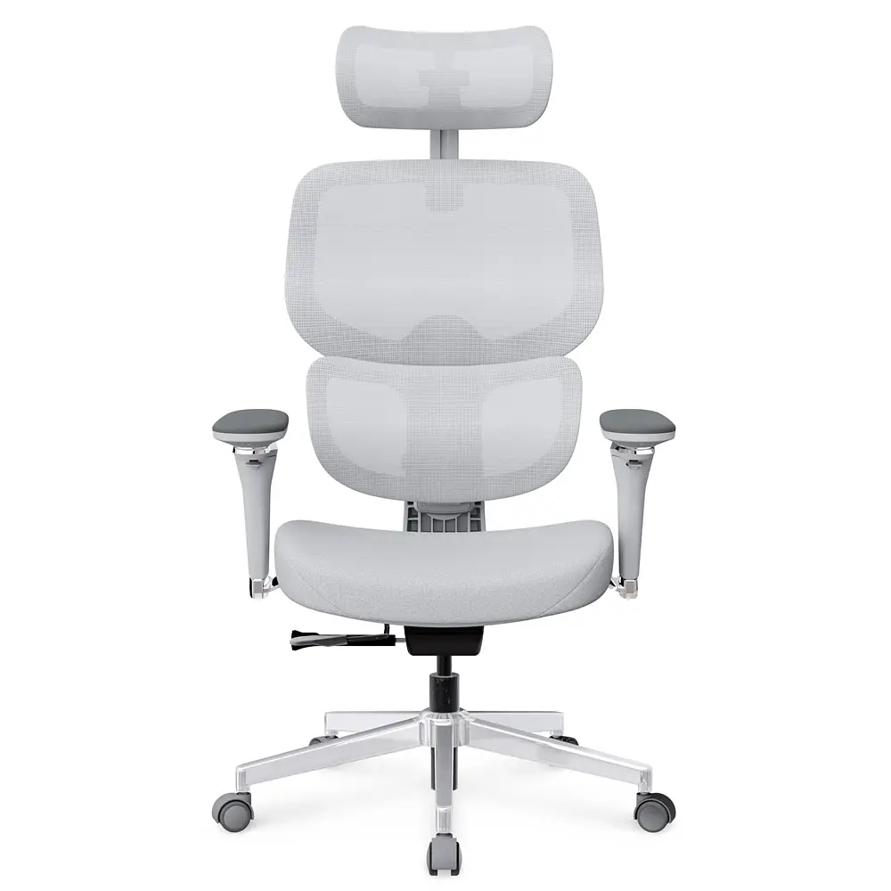Кресло Mealux D2 Air Fabric Grey (арт. HF-D2 F/G) - фото 4