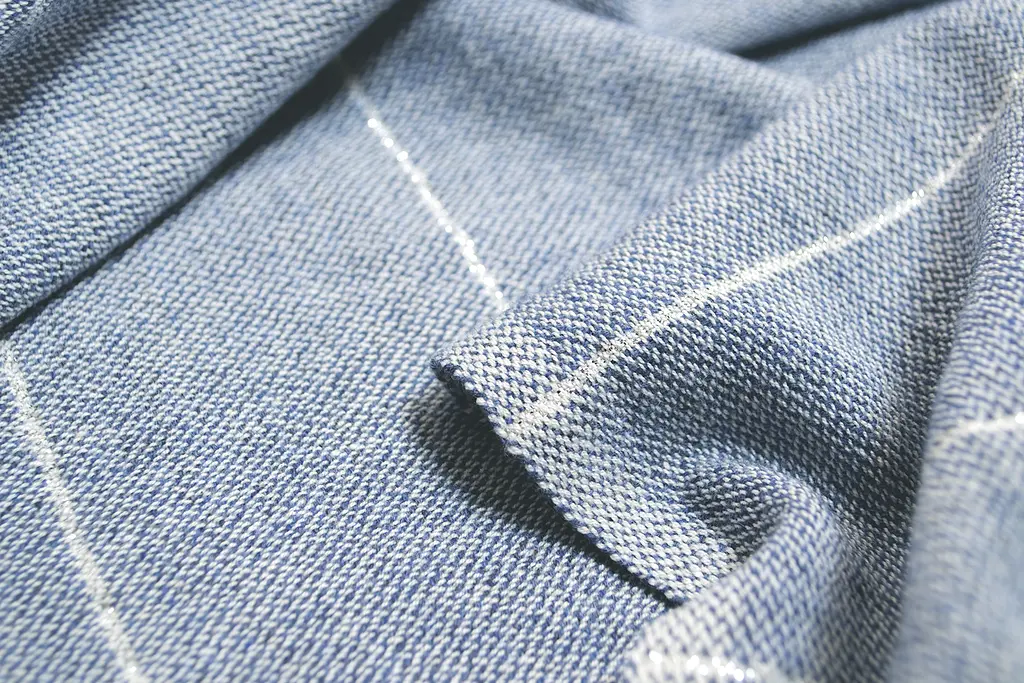 Плед-накидка Barine - Gleam denim синій 120x165 - фото 3