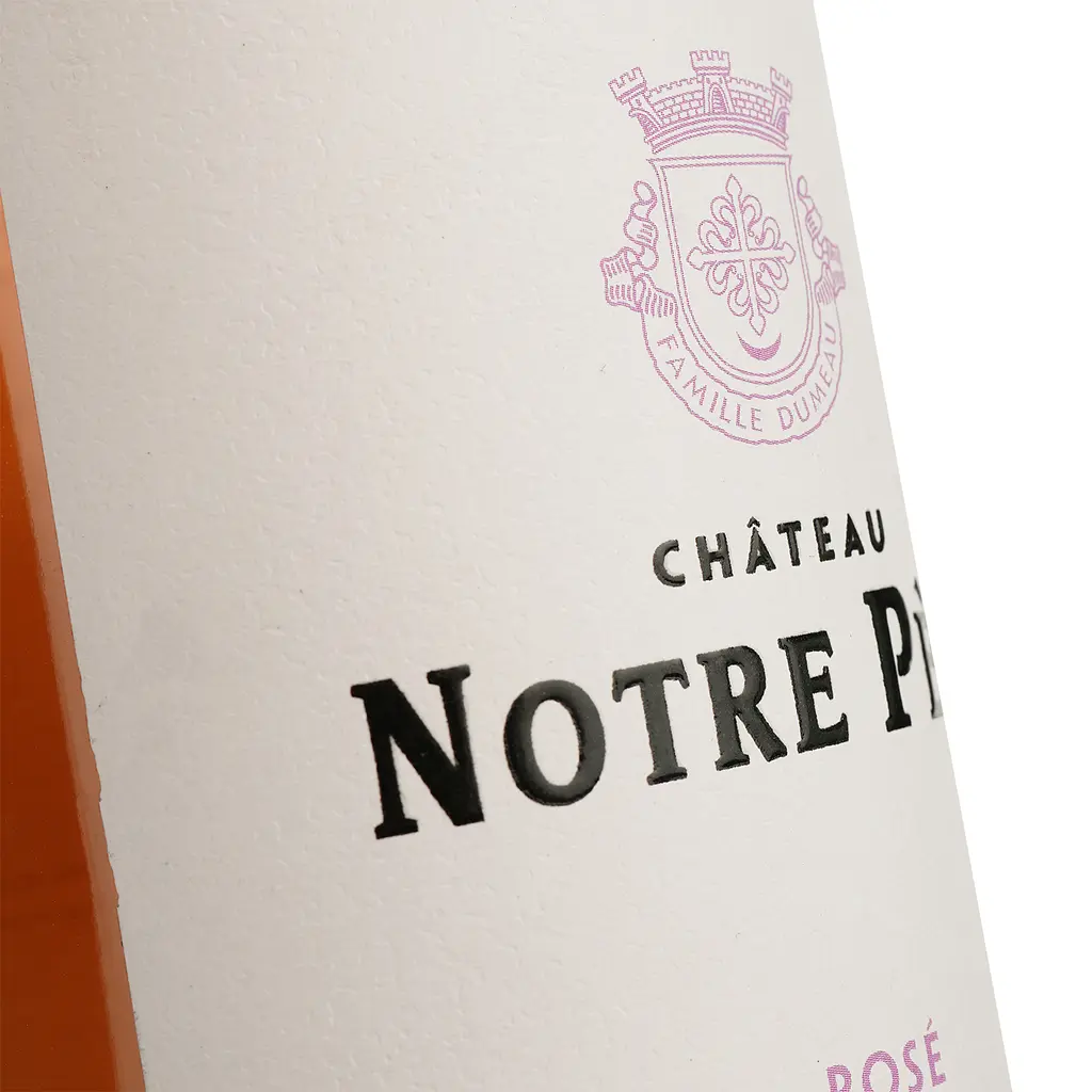 Вино Chateau Notre Pere 2022 AOP Bordeaux рожеве сухе 0.75 л  - фото 3