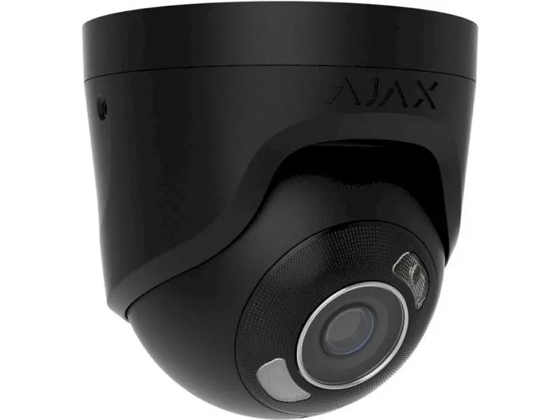 IP-камера відеоспостереження Ajax TurretCam HL 8MP 4mm Black (000059521) - фото 6