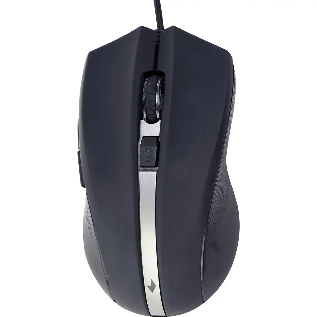 Мишка Gembird MUS-GU-02 USB Black (MUS-GU-02) - фото 2