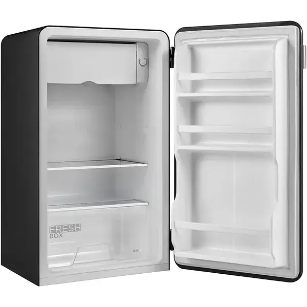 Холодильник Midea MDRD142SLF30 85 см чорний ретро - фото 3