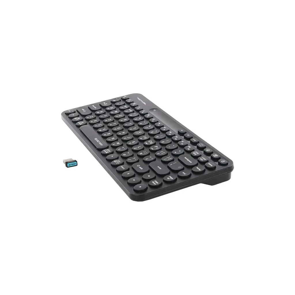 Клавіатура A4Tech FBK36C Wireless/Bluetooth Black (4711421000222) - фото 5