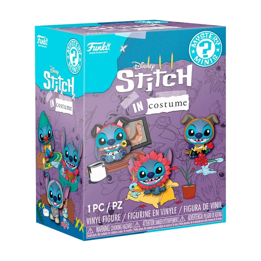 Фігурка Funko Pop сюрприз Mystery minis Disney Стіч у костюмі (76081)