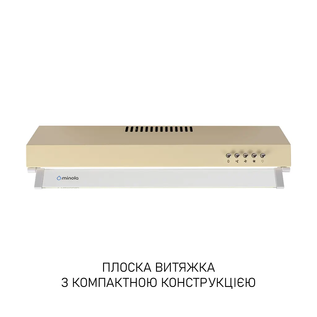 Витяжка плоска Minola HPL 522 BG - фото 2