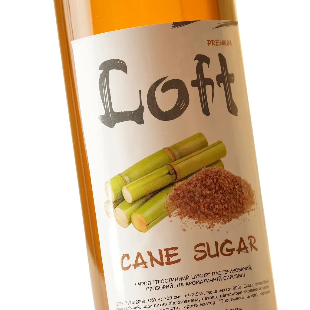 Сироп Loft Тростниковый сахар 0.7 л - фото 5