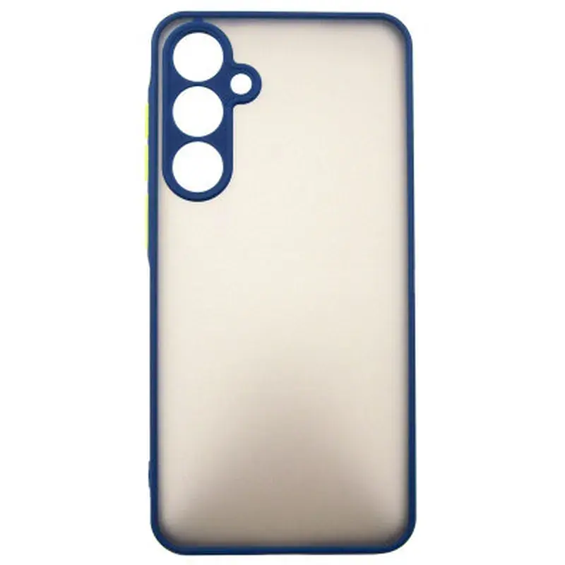 Чохол до мобільного телефона Dengos Samsung Galaxy A55 5G + Glass Blue (DG-KM-93) - фото 2