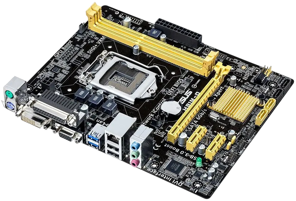 Материнська плата Asus H81M-D LGA 1150 (H81M-D) Б/В - фото 2