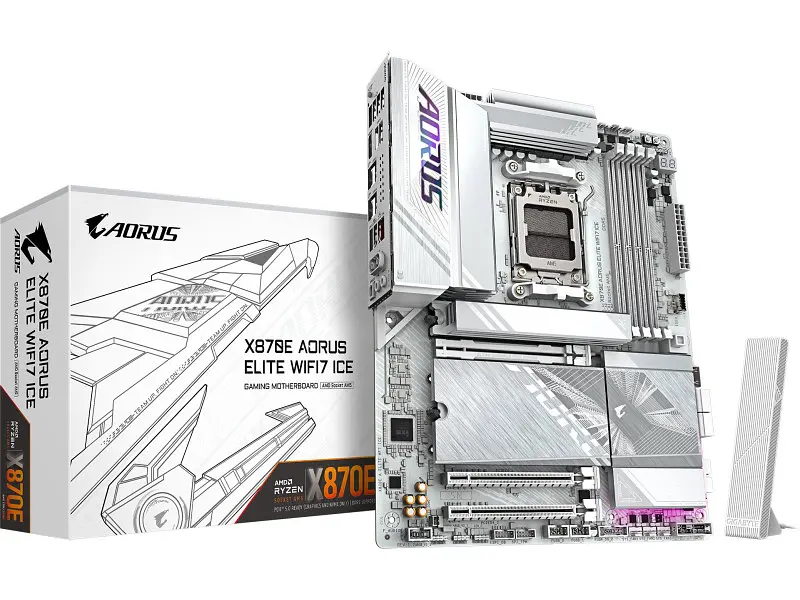 Материнська плата Gigabyte X870E AORUS ELITE WIFI7 ICE - фото 5