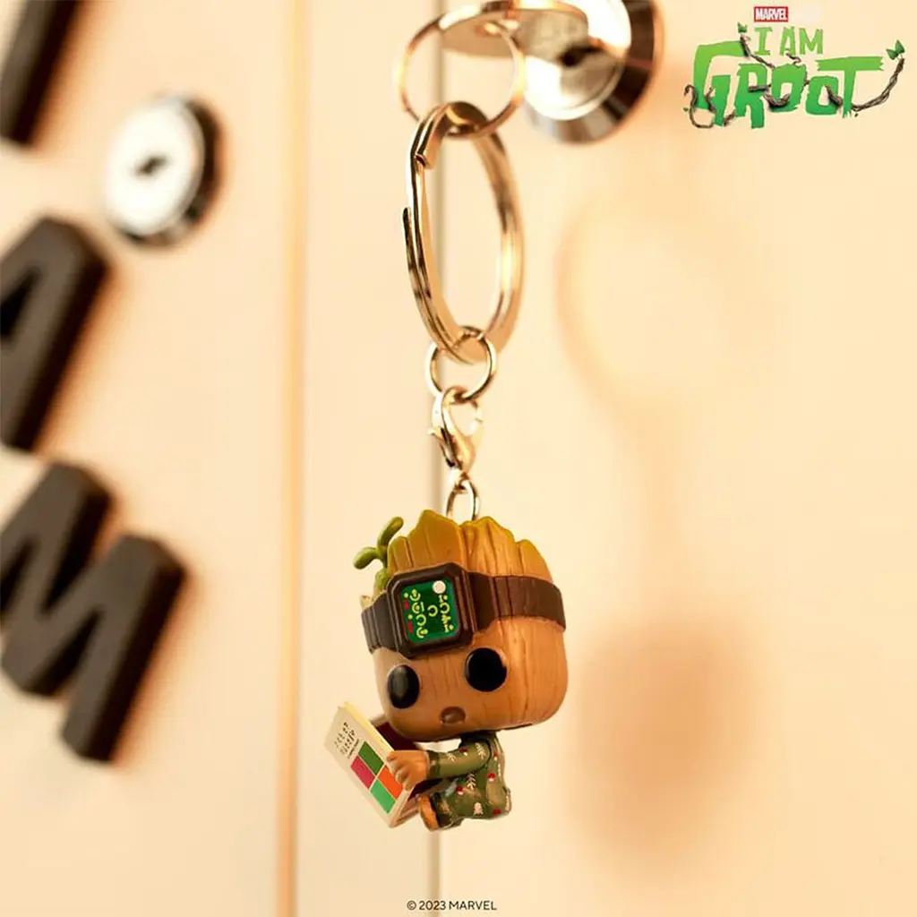 Игровая фигурка на клипсе Funko Pop Я есть Грут Грут с книгой (70647) - фото 3