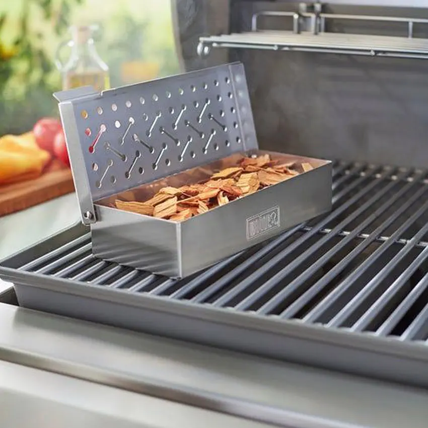 Универсальная коробка Weber для копчения (7576) - фото 4