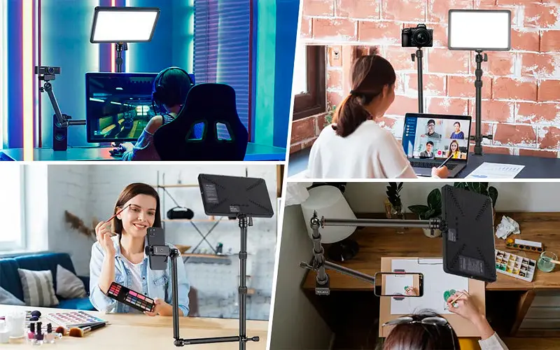 Штатив - держатель Ulanzi Vijim Removable universal arm table top light stand (UV-2685 LS11) - фото 8