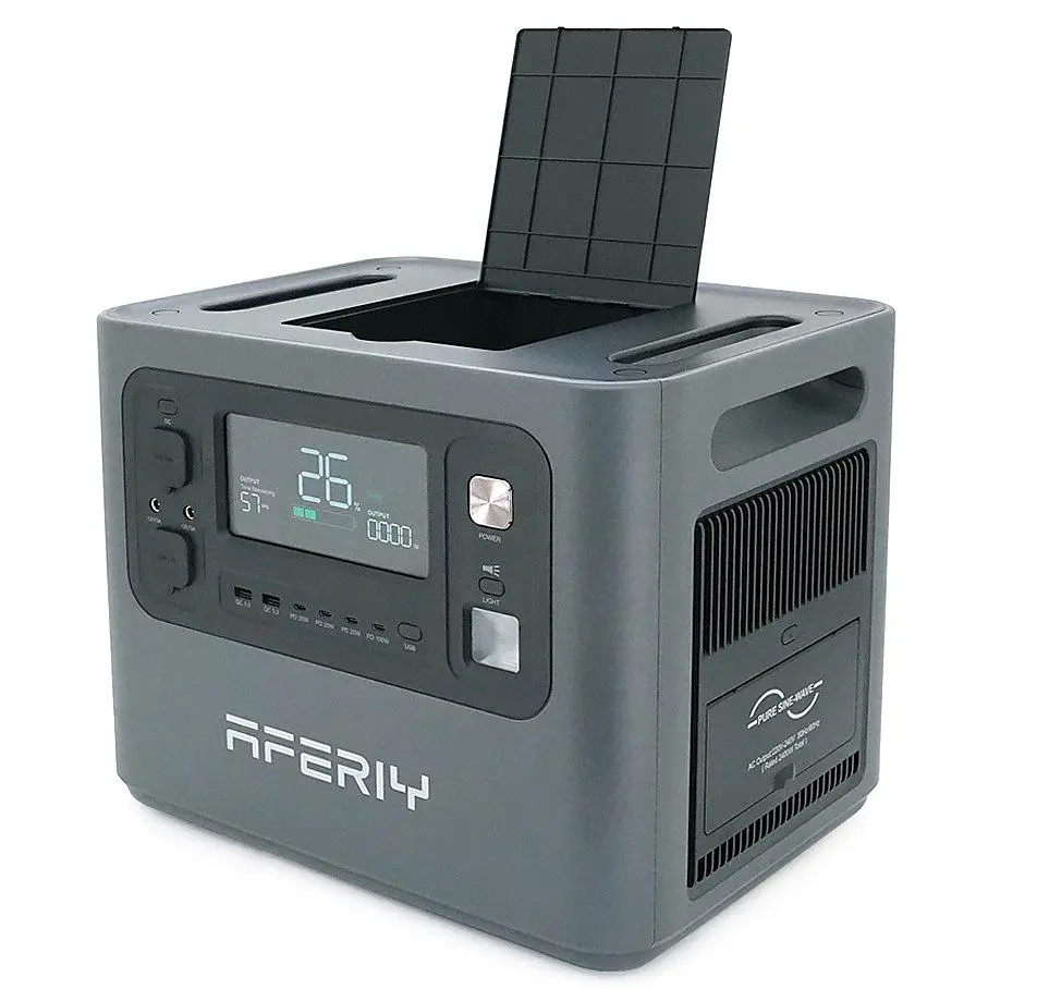Портативна зарядна станція AFERIY AFP210 PPS 2400W 2048Wh LiFePO4 MPPT 500W - фото 2