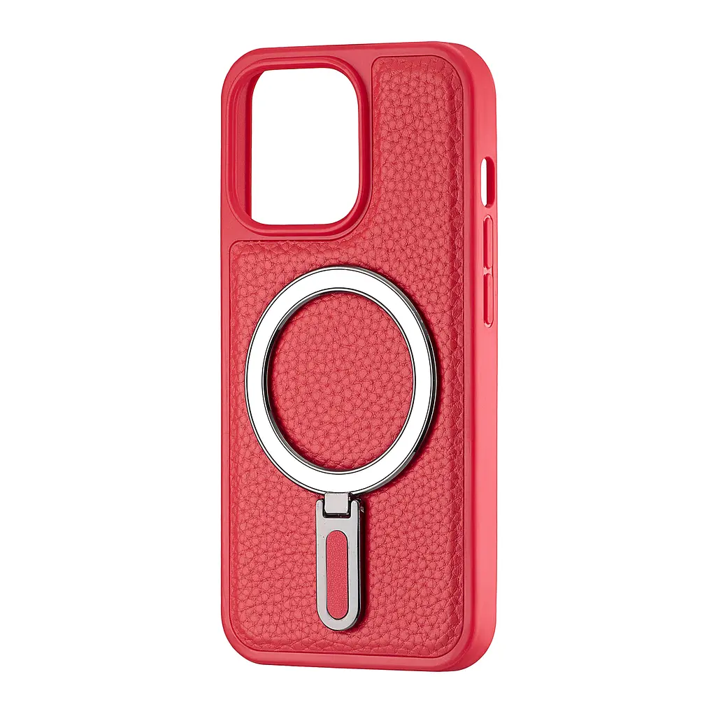 Чохол Jinduka Leather Ringo iPhone 13 Pro Red