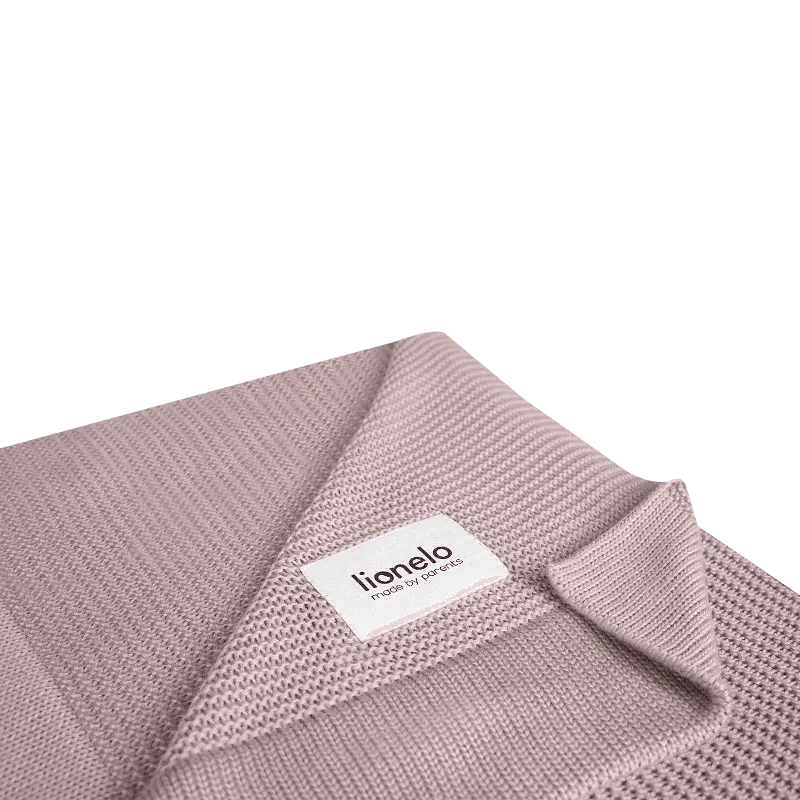 Ковдра Lionelo Bamboo Blanket Pink 100х75 см рожева (LO-BAMBOO BLANKET PINK) - фото 3