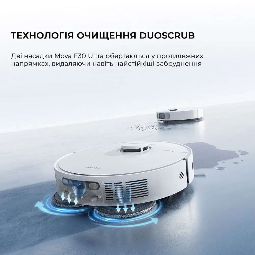 Робот-пилосос Mova E30 Ultra (RLE51SE) - фото 3