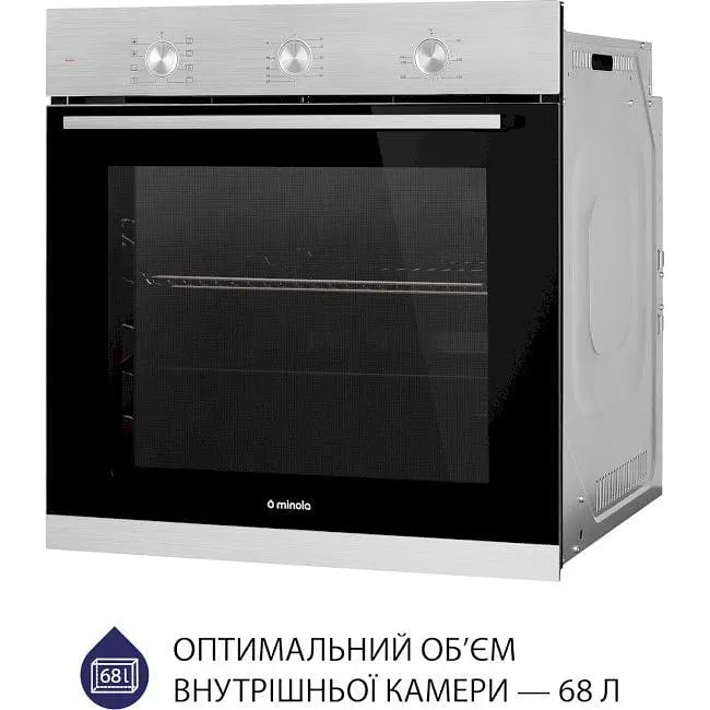 Духова шафа Minola EO 684 Inox - фото 4