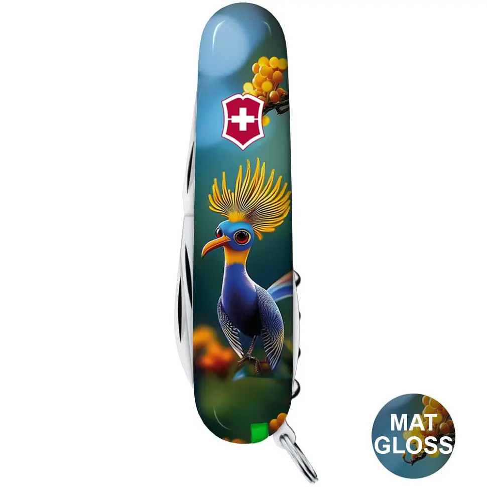 Складаний ніж Victorinox SPARTAN DESIGN Райська синя пташка - фото 8
