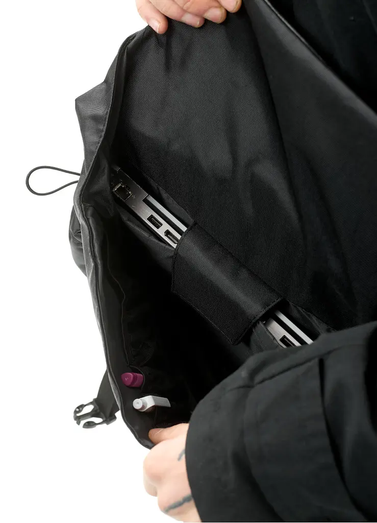 Чоловіча сумка Sambag DART Чорна 33 х 24 х 10 см (51311301m) - фото 8