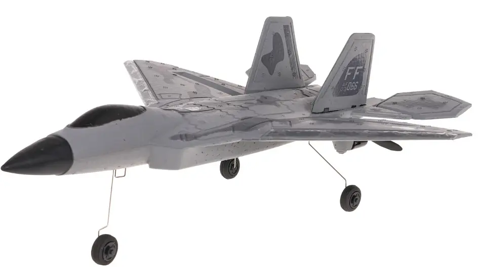 Літак винищувач на радіокеруванні дитячий Ramiz Raptor F-22 з LED-підсвіткою - фото 3