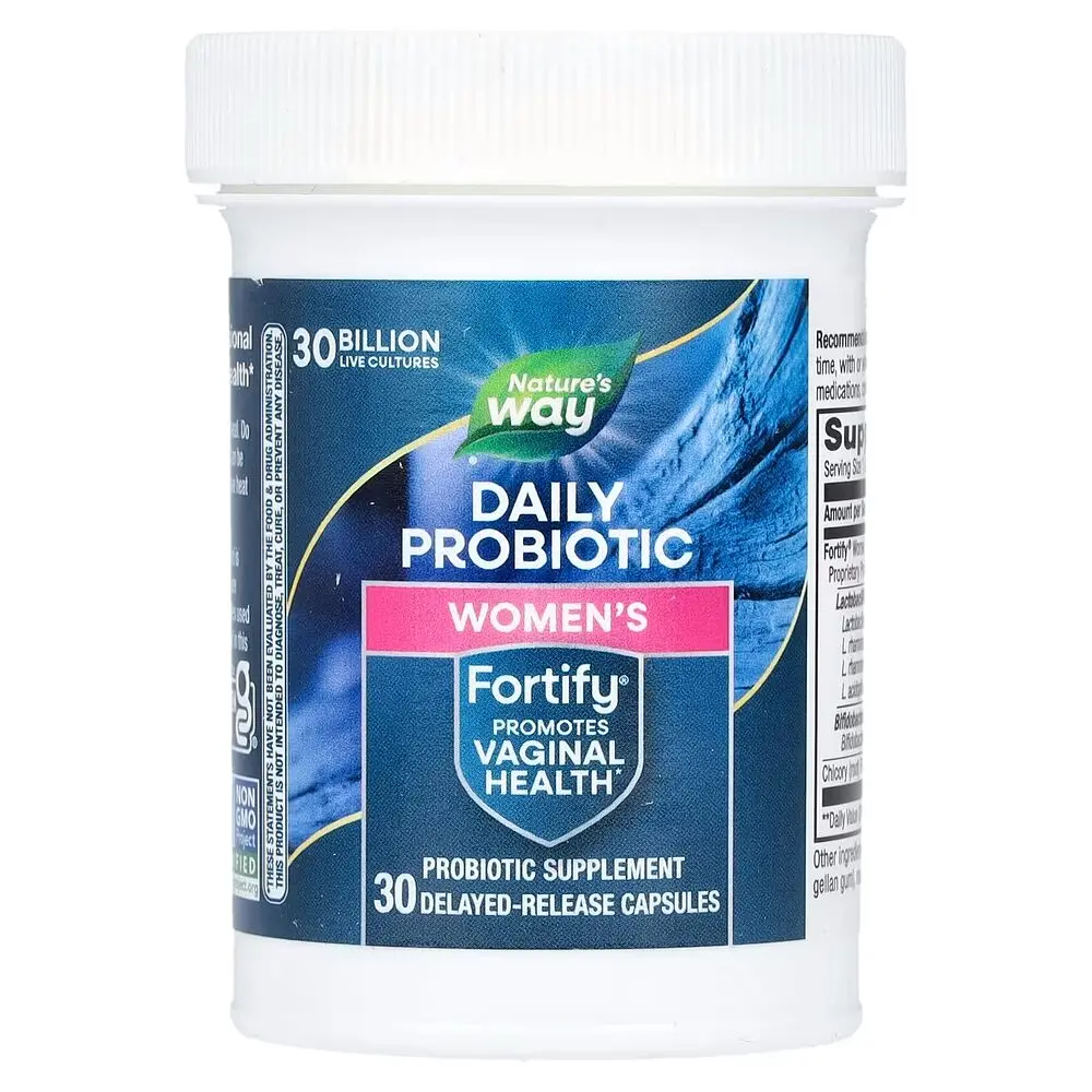 Пробіотик Nature's Way Fortify Women's Probiotic 30 Billion, 30 капсул для жінок - фото 3