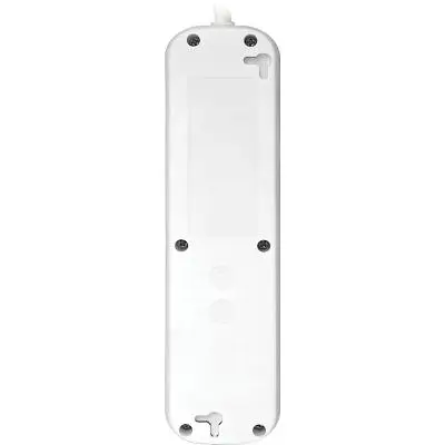 Мережевий подовжувач Defender S418 1.8 m 4 роз switch white (99237) - фото 3
