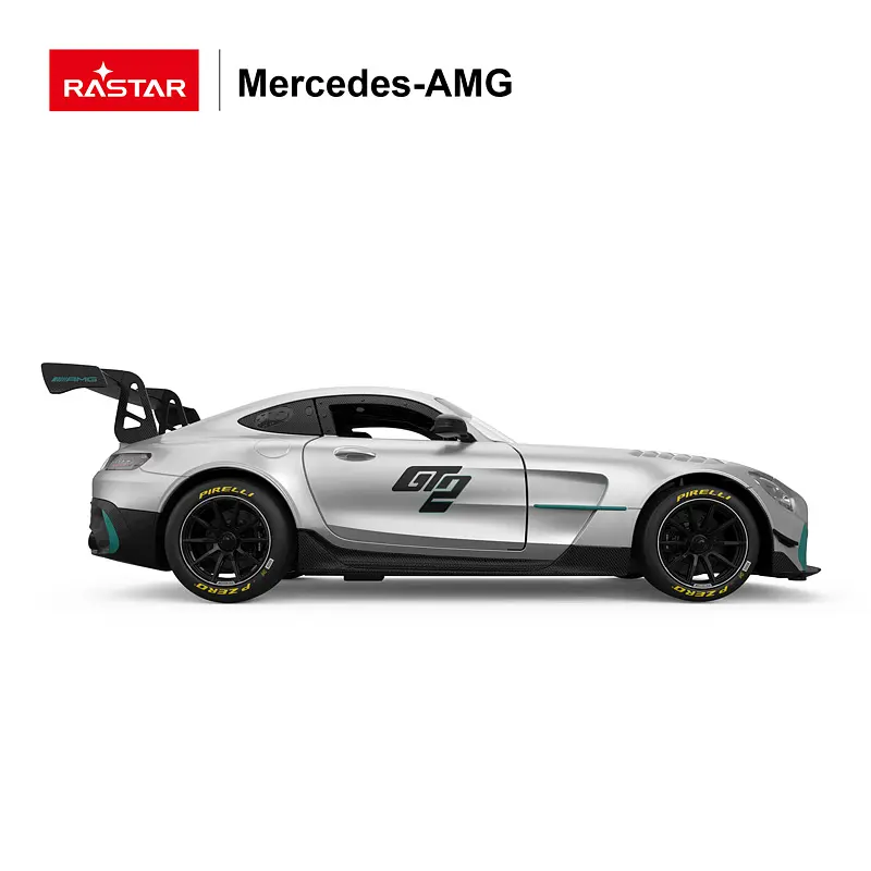 Машинка Mercedes-AMG GT2 серый RASTAR модель 1:14 Автомобиль на дистанционном управлении + пульт 2,4 ГГц - фото 7