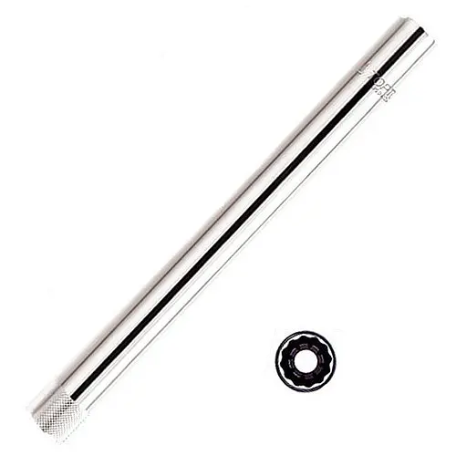 Свечная головка 12-гранная 14мм 3/8" 12 гр. L 250мм Toptul hoz0009471 - фото 2