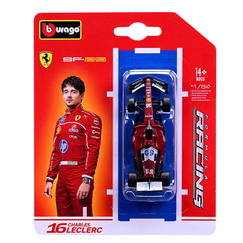 Автомодель Bburago Ferrari SF-25 1 шт. в асортименті (18-56801) - фото 4
