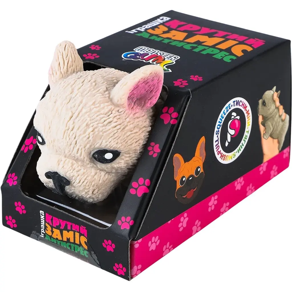 Іграшка-антистрес HY toys Божевільні бульдоги в асортименті (CKS-10659) - фото 5